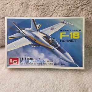 LS Jet Series 1:44 Scale McDonnell Douglas F18 Hornet Plastic Model Kit Sealed